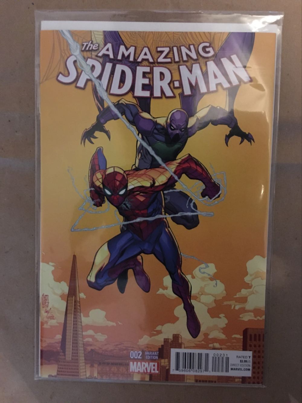 Amazing Spider-Man, The: The World’s Greatest Super Hero - Marvel Worldwide, Inc. (2 - Dec 2015) comic book collectible [Barcode 759606082971] - Main Image 2