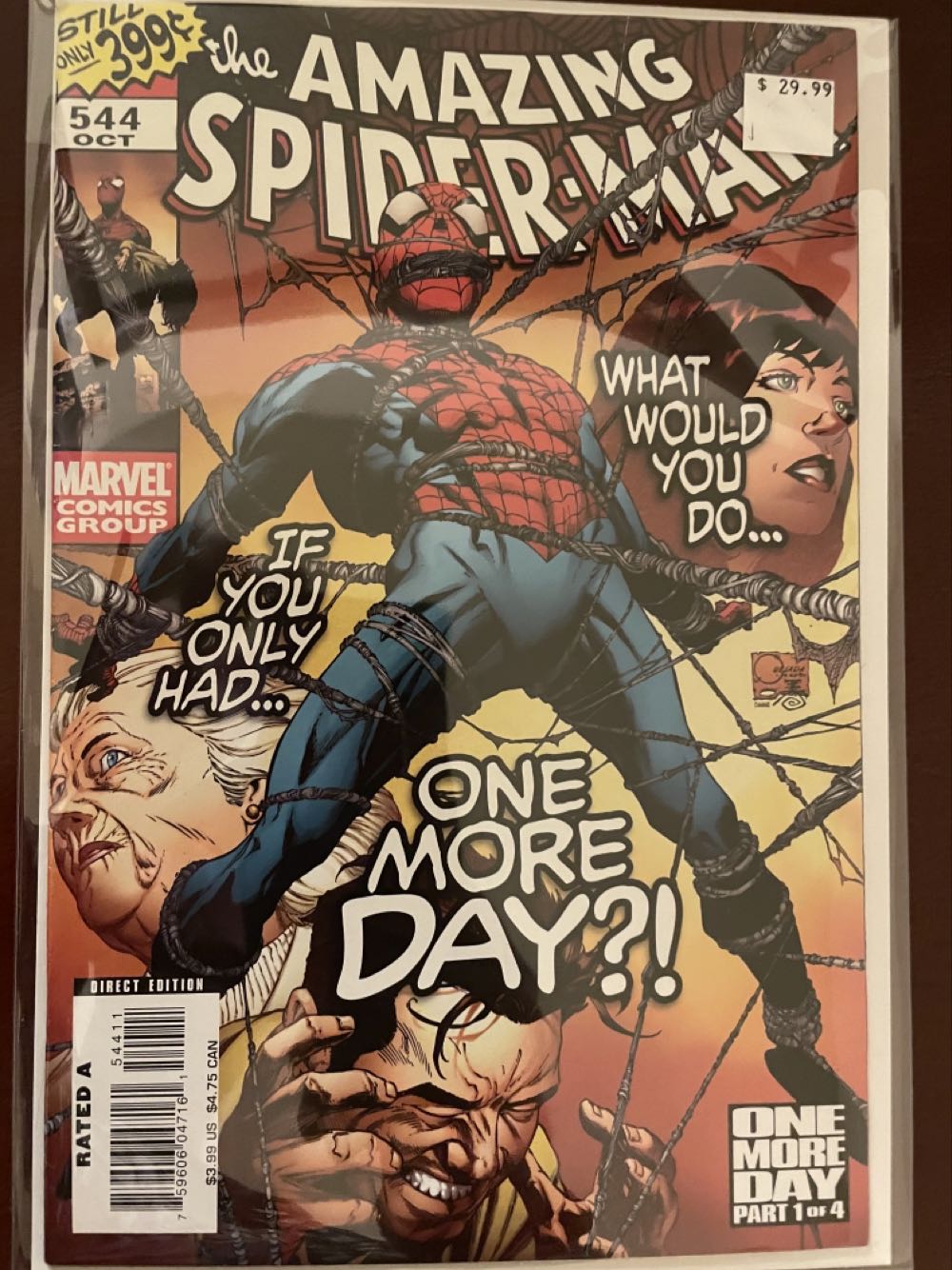 Amazing Spider-Man  (544) comic book collectible - Main Image 2