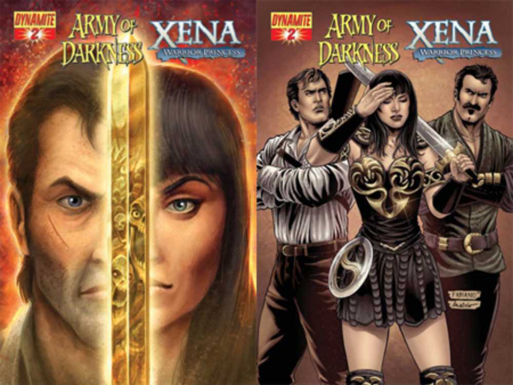 Army of Darkness / Xena: Warrior Princess - Dynamite Entertainment (2 - Apr 2008) comic book collectible [Barcode 725130095008] - Main Image 3