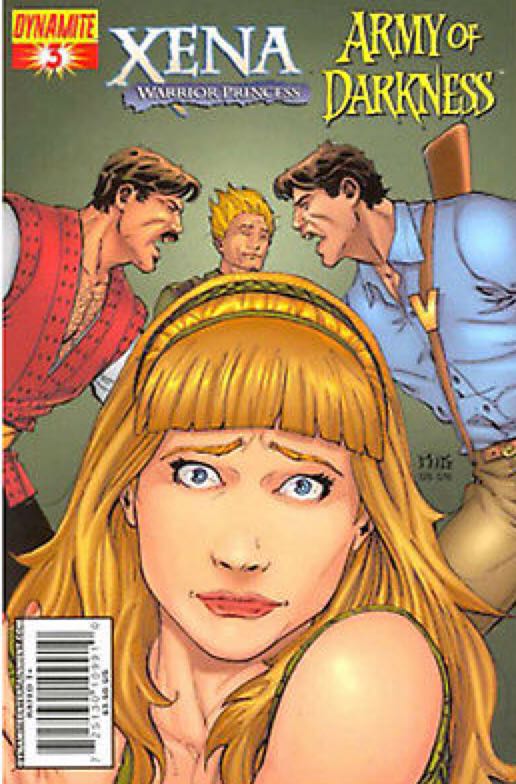 Xena: Warrior Princess / Army of Darkness - Dynamite Entertainment (2 - Dec 2008) comic book collectible [Barcode 725130108739] - Main Image 2