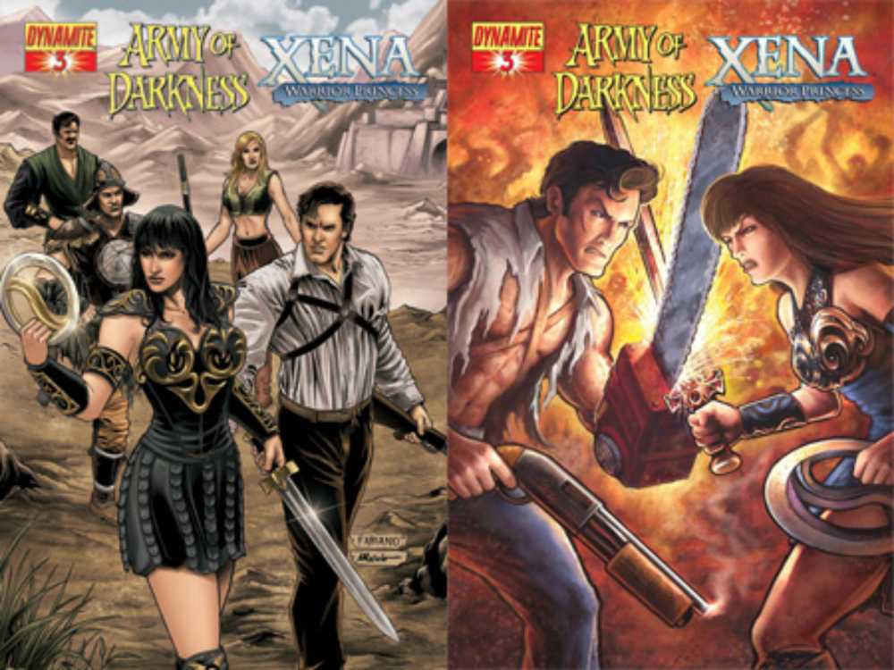 Army of Darkness/Xena: Warrior Princess: Why Not? - Dynamite Comics (3 - Jan 2008) comic book collectible [Barcode 725130096890] - Main Image 3