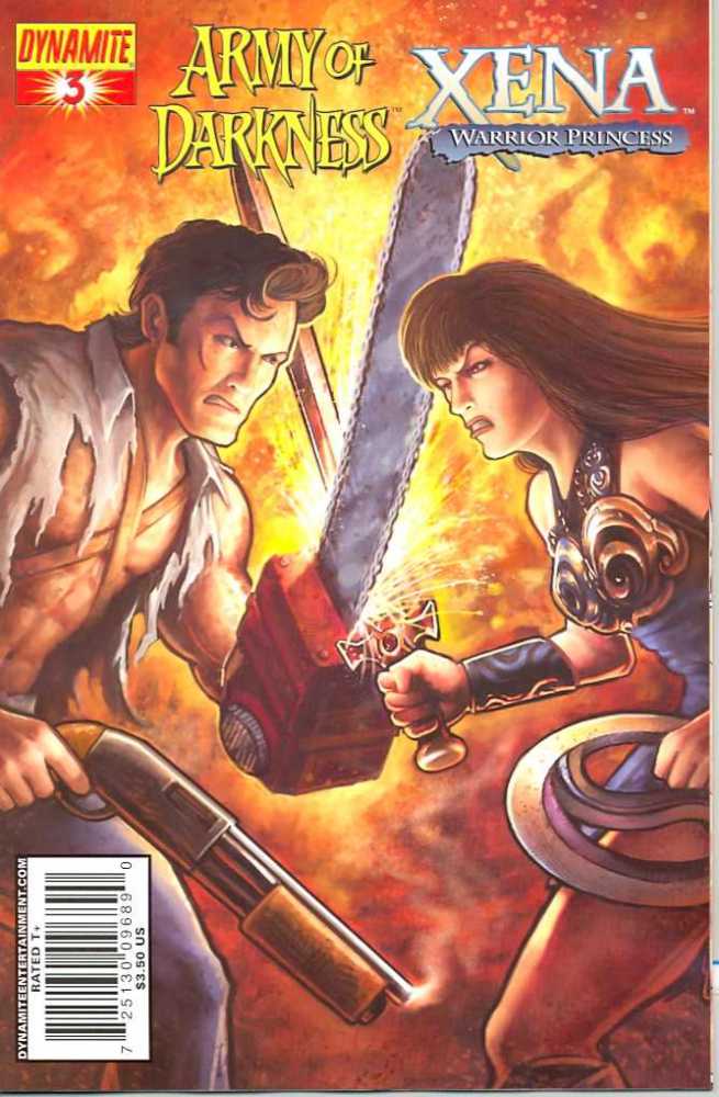 Army of Darkness/Xena: Warrior Princess: Why Not? - Dynamite Comics (3 - Jan 2008) comic book collectible [Barcode 725130096890] - Main Image 4