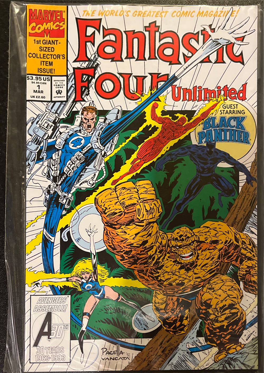 Fantastic Four Unlimited #1 - Marvel Comics (1 - 03/1993) comic book collectible [Barcode 759606013166] - Main Image 4