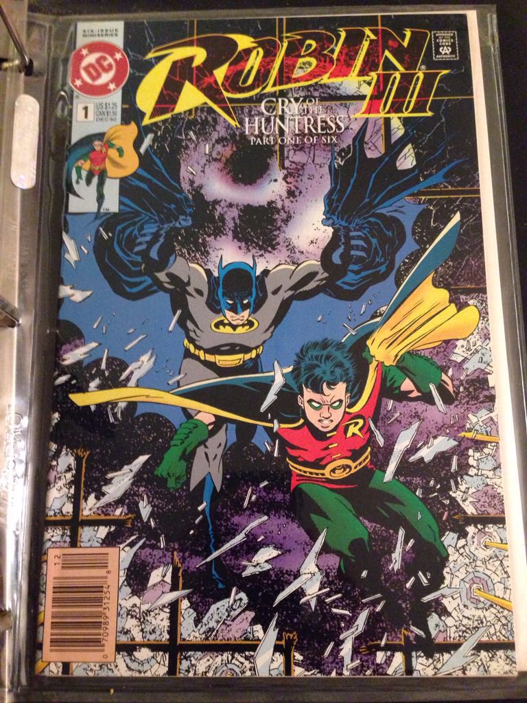 Robin 3: Cry of The Huntress  (1 - Dec 1992) comic book collectible [Barcode 070989312548] - Main Image 2
