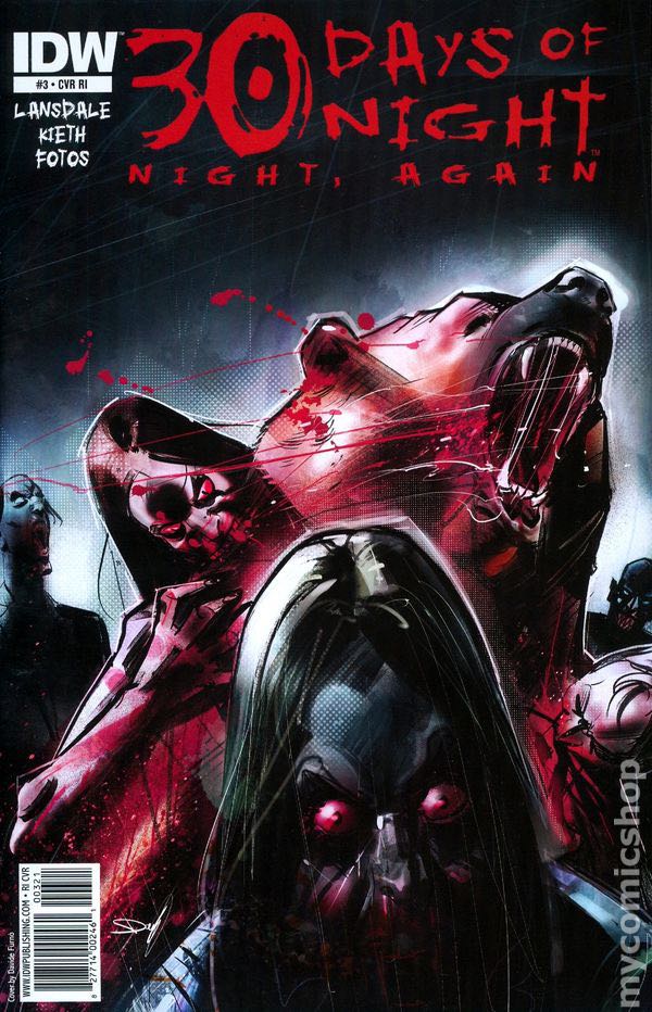 30 Days Of Night Night, Again - IDW Comics (3 - Jul 2011) comic book collectible [Barcode 827714002461] - Main Image 2
