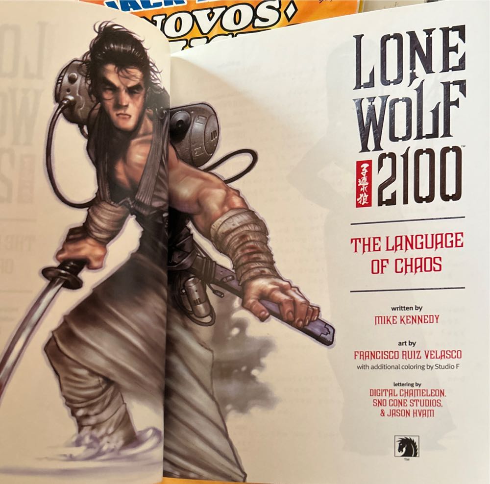 Lone Wolf 2100 - The Language Of Chaos  (3) comic book collectible [Barcode 9781569719978] - Main Image 2