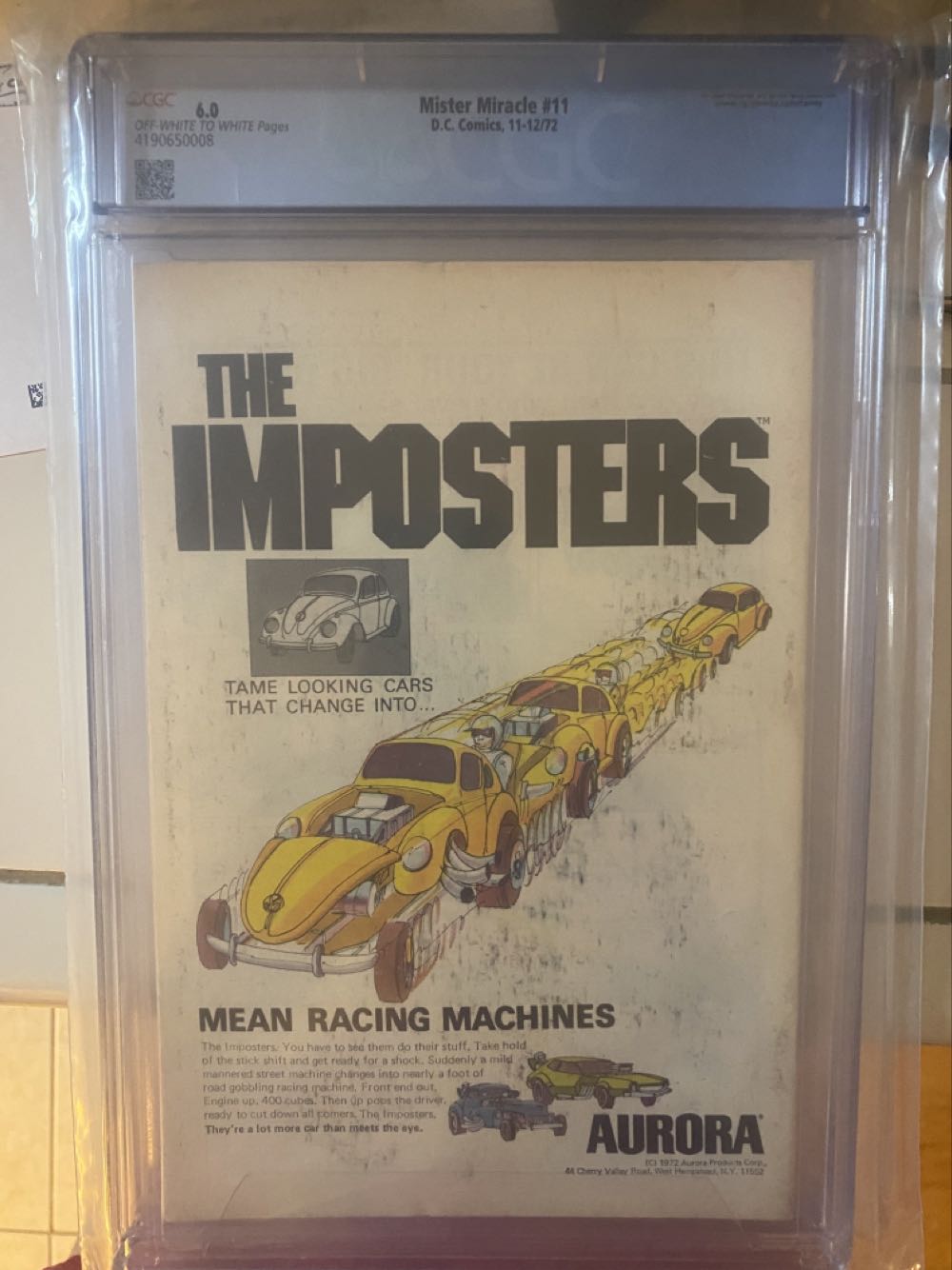 Mister Miracle - DC (11 - Dec 1972) comic book collectible [Barcode 761941206615] - Main Image 2