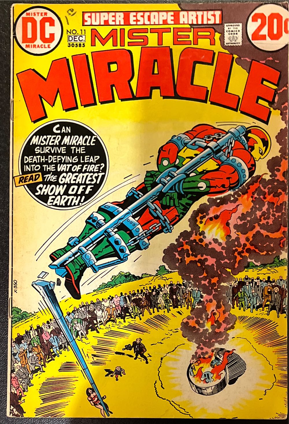 Mister Miracle - DC (11 - Dec 1972) comic book collectible [Barcode 761941206615] - Main Image 3