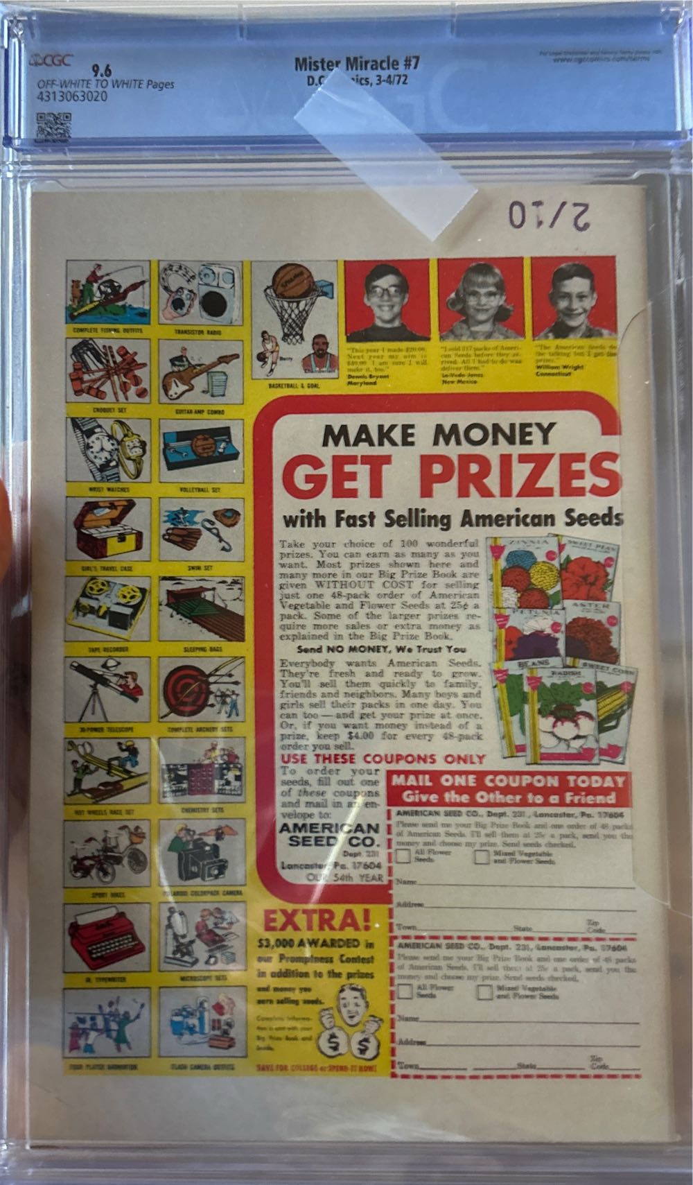 Mister Miracle #7 - DC (7 - Apr 1972) comic book collectible [Barcode 761941206615] - Main Image 3