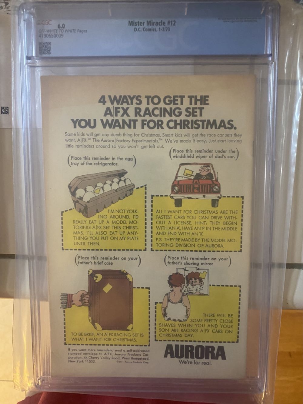 Mister Miracle - DC (12 - Feb 1973) comic book collectible [Barcode 761941206615] - Main Image 2