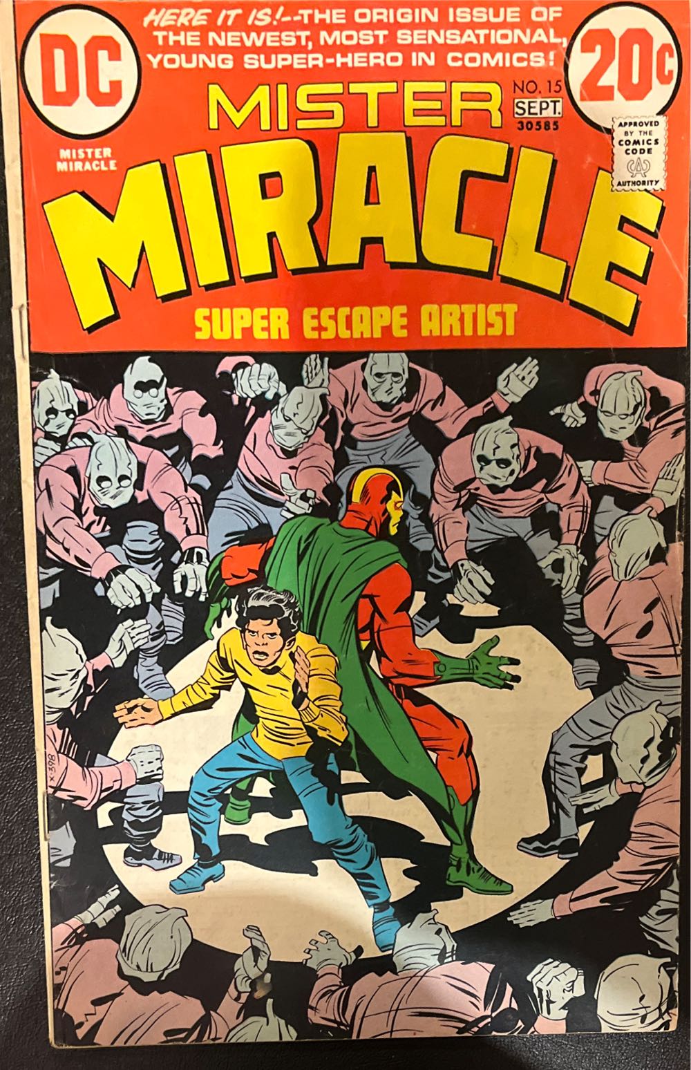 Mister Miracle (vol. 1) - DC (15 - Sep 1973) comic book collectible [Barcode 761941206615] - Main Image 2