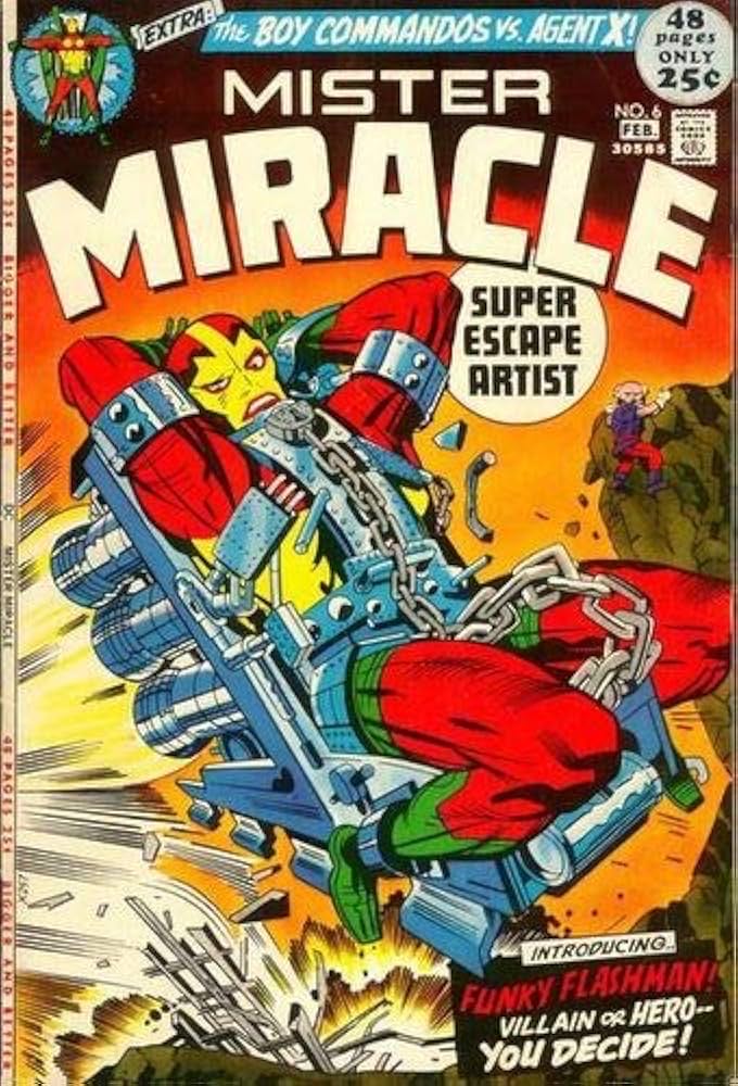 Mister Miracle - DC (Detective Comics) (6 - Feb 1972) comic book collectible [Barcode 761941206615] - Main Image 2