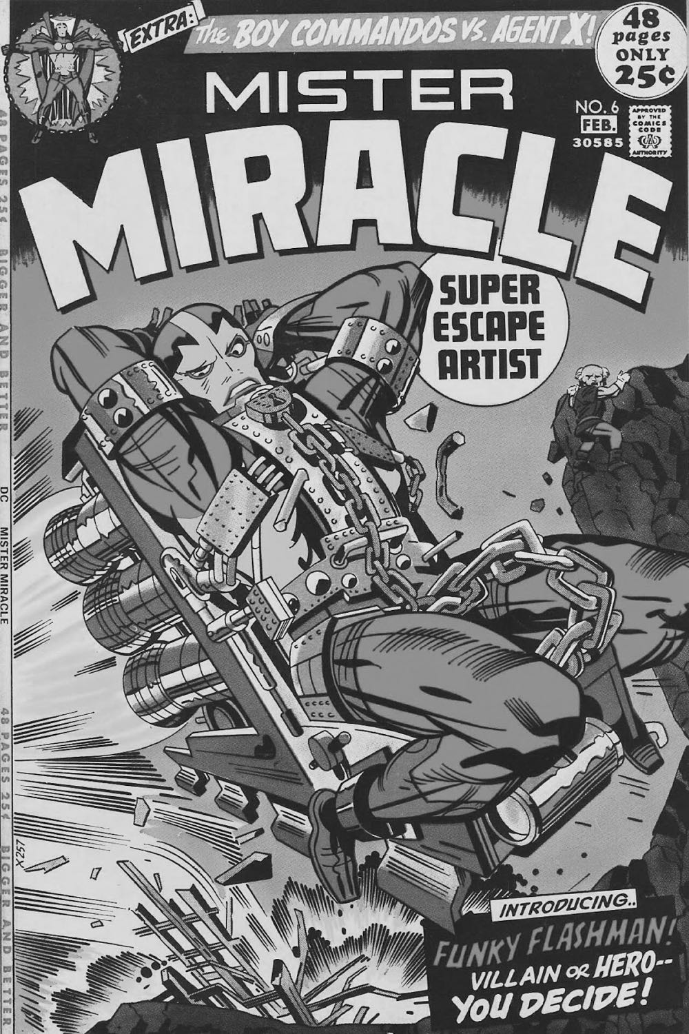 Mister Miracle - DC (Detective Comics) (6 - Feb 1972) comic book collectible [Barcode 761941206615] - Main Image 4