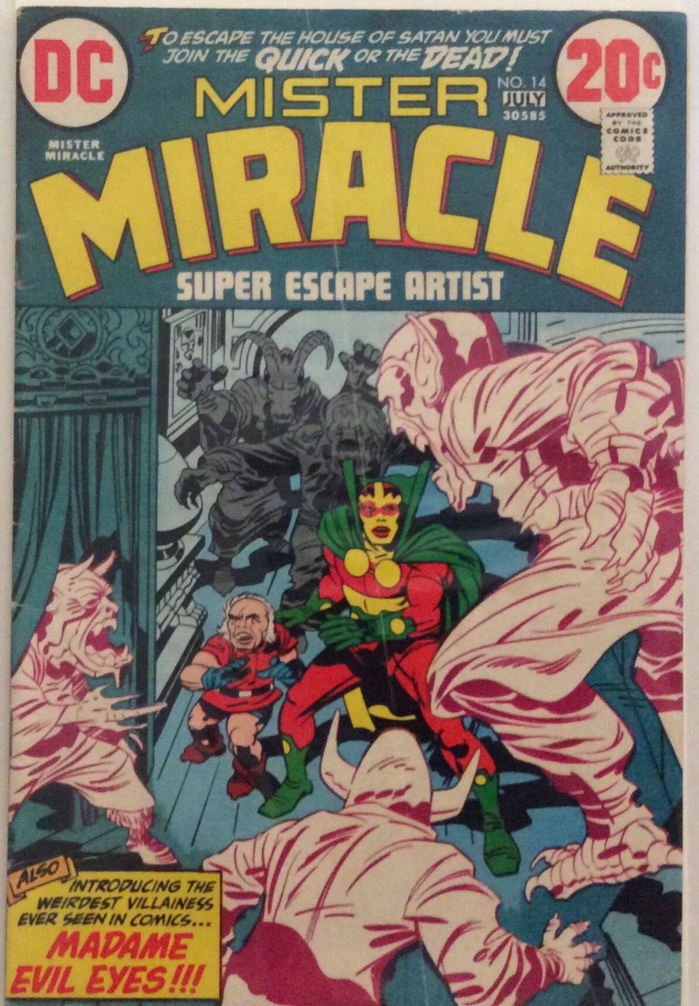 Mister Miracle - DC (Detective Comics) (14 - 07/1973) comic book collectible [Barcode 761941206615] - Main Image 2