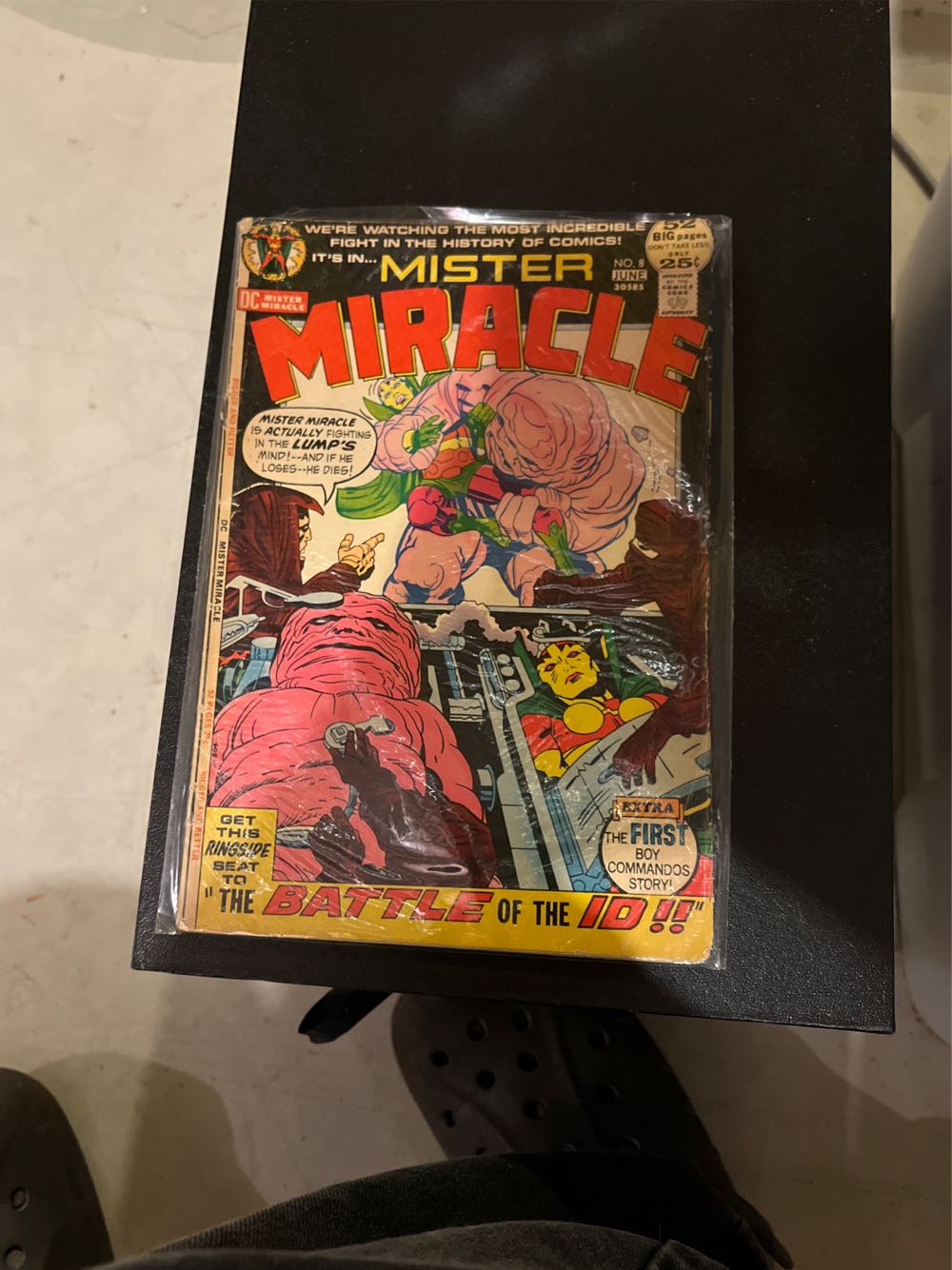 Mister Miracle - DC Comics (8 - Jun 1972) comic book collectible [Barcode 761941206615] - Main Image 3