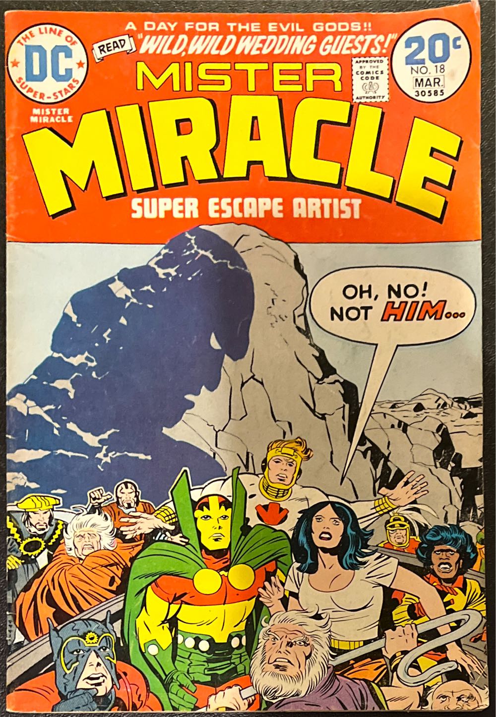 Mister Miracle - DC (Detective Comics) (18 - Mar 1974) comic book collectible [Barcode 761941206615] - Main Image 2
