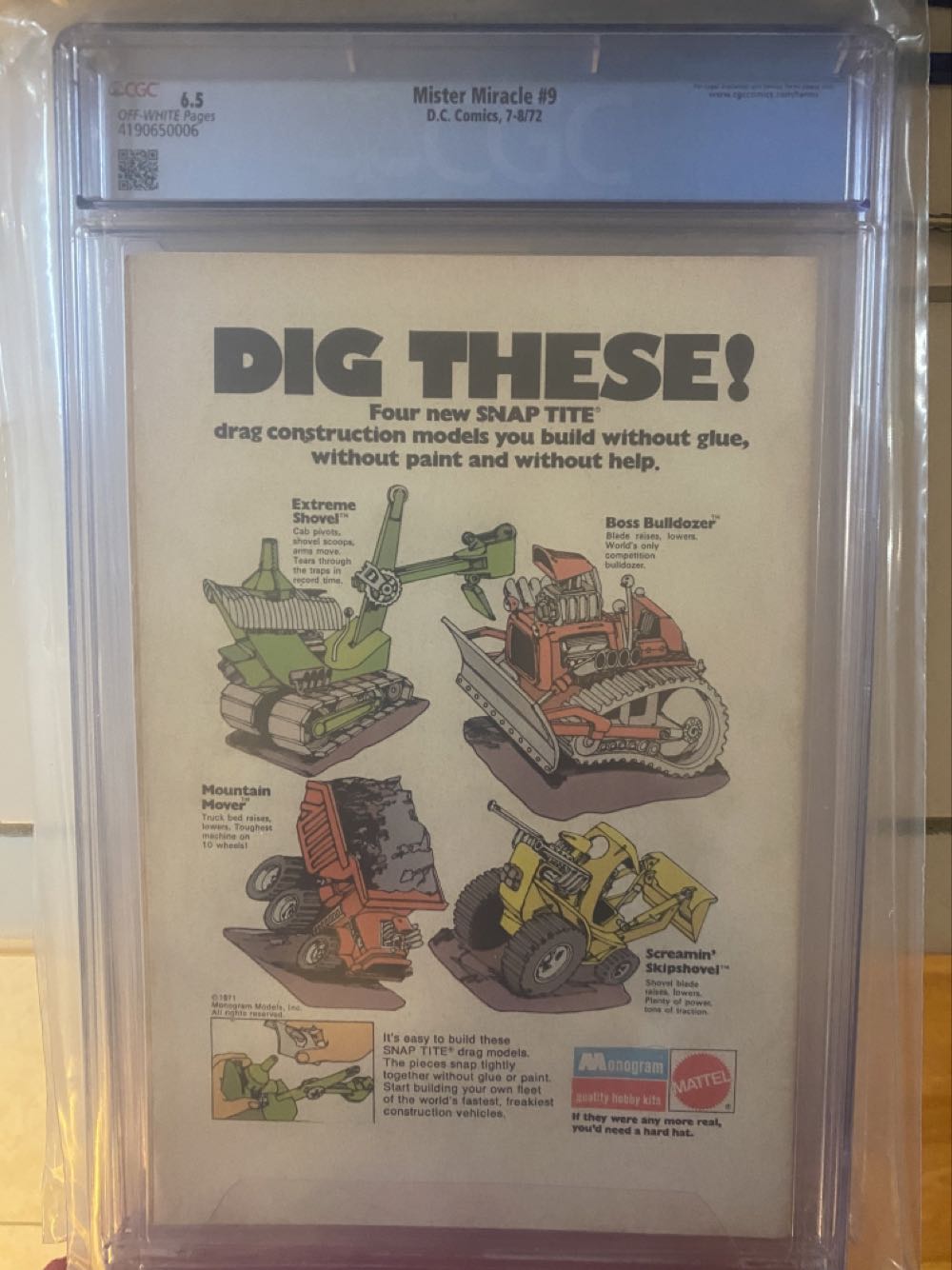 Mister Miracle - DC (Detective Comics) (9 - Aug 1972) comic book collectible - Main Image 2