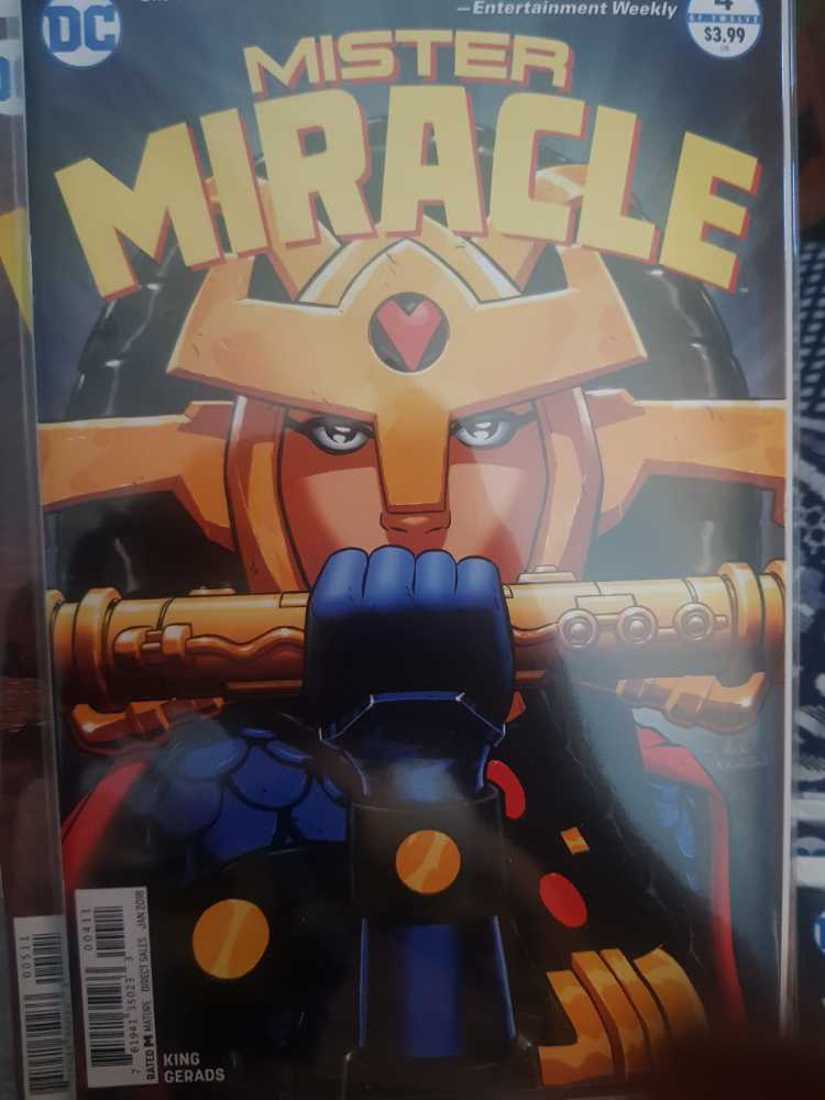 Mister Miracle (Vol. 4) - DC Comics (4 - Jan 2018) comic book collectible [Barcode 76194135023300411] - Main Image 2