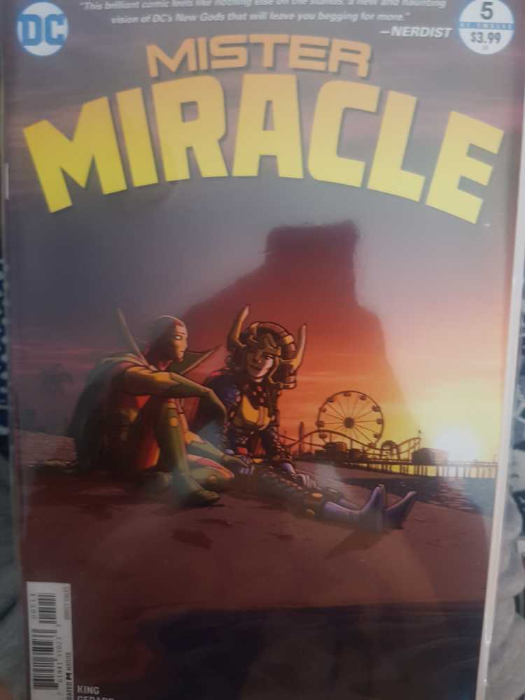 Mister Miracle (Vol. 4) - DC Comics (5 - Feb 2018) comic book collectible [Barcode 76194135023300511] - Main Image 2