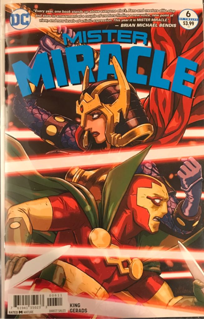Mister Miracle V.4 - DC (6 - Mar 2018) comic book collectible [Barcode 76194135023300611] - Main Image 1
