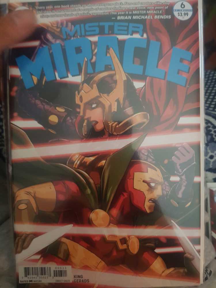 Mister Miracle V.4 - DC (6 - Mar 2018) comic book collectible [Barcode 76194135023300611] - Main Image 2