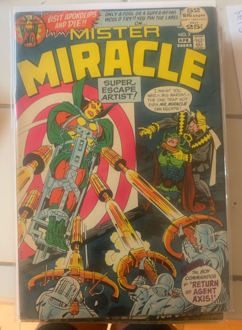 Mister Miracle #7 - DC Comics (7 - 04/1972) comic book collectible - Main Image 2