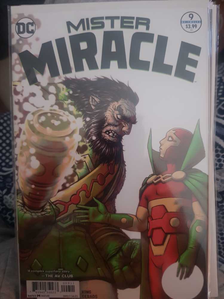 Mister Miracle (Vol. 4) - DC Comics (9 - Aug 2018) comic book collectible [Barcode 76194135023300911] - Main Image 2
