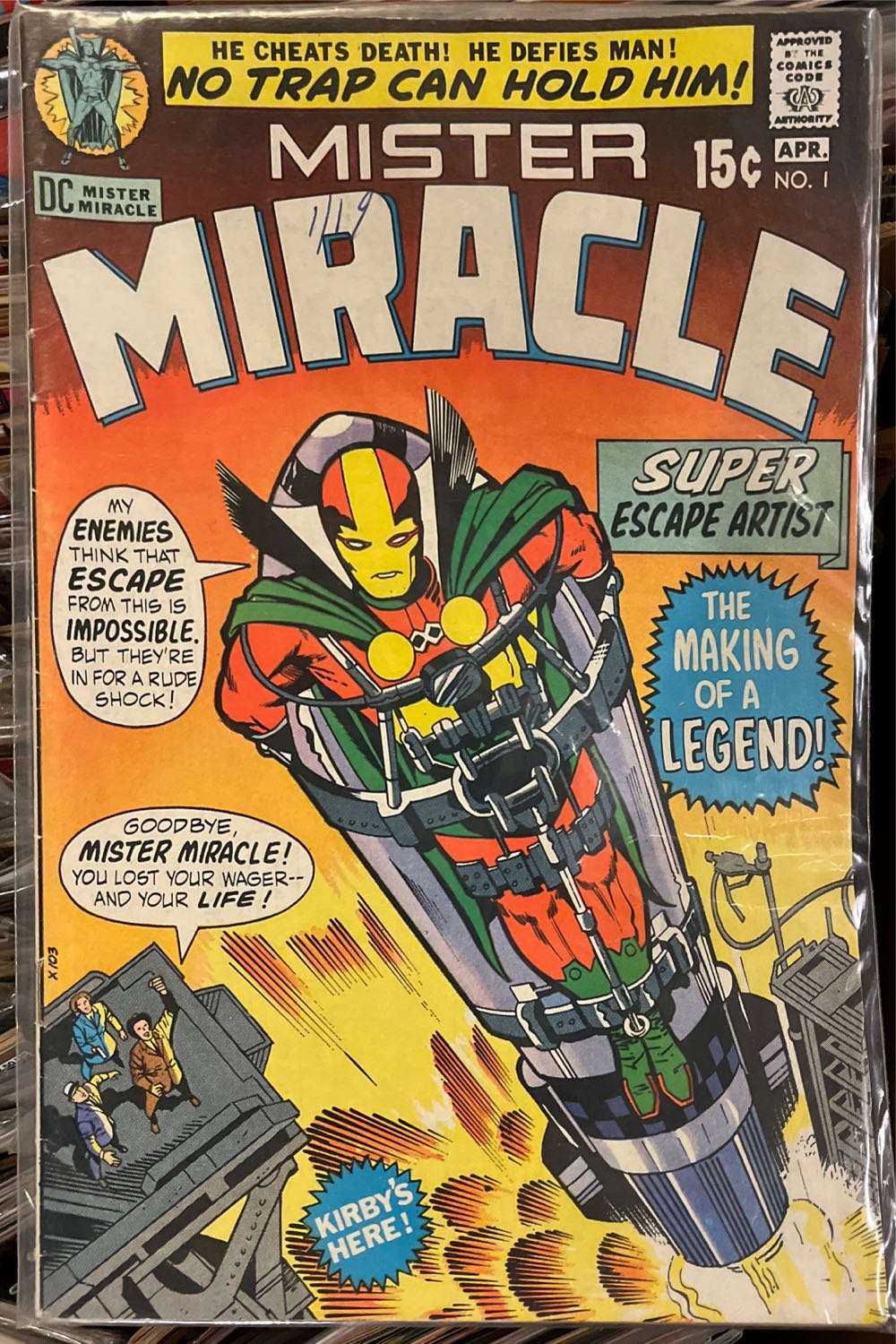 Mister Miracle - DC Comics (1 - 04/1971) comic book collectible - Main Image 3