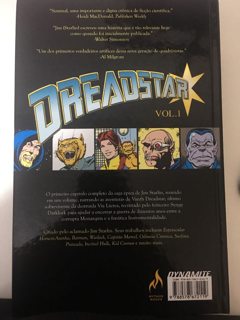 Dreadstar Vol 1 - Mythos Editora (1) comic book collectible [Barcode 9788468402499] - Main Image 2