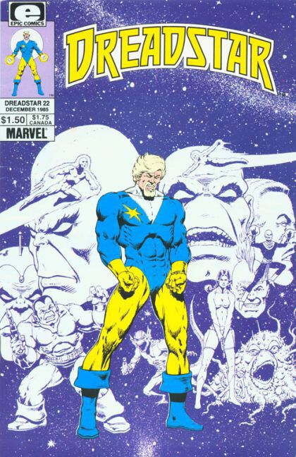 Dreadstar - Marvel (Epic Comics) (22 - Dec 1985) comic book collectible [Barcode 9788468402499] - Main Image 1