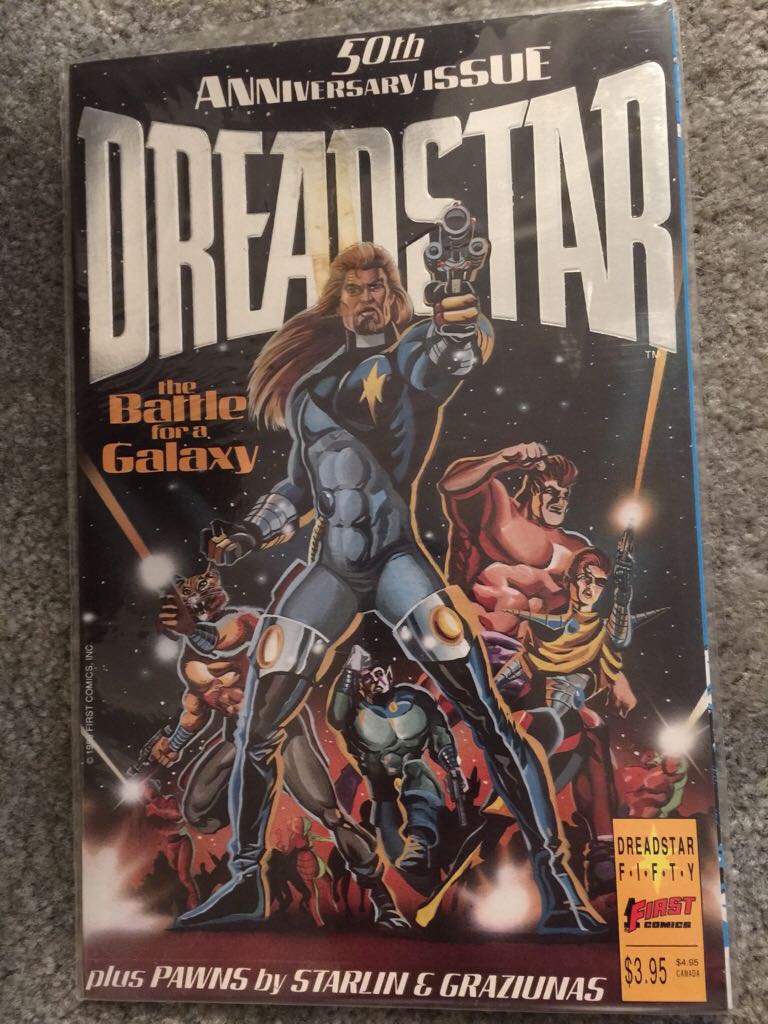 Dreadstar - First Comics (50 - Jan 1990) comic book collectible [Barcode 9788468402499] - Main Image 1