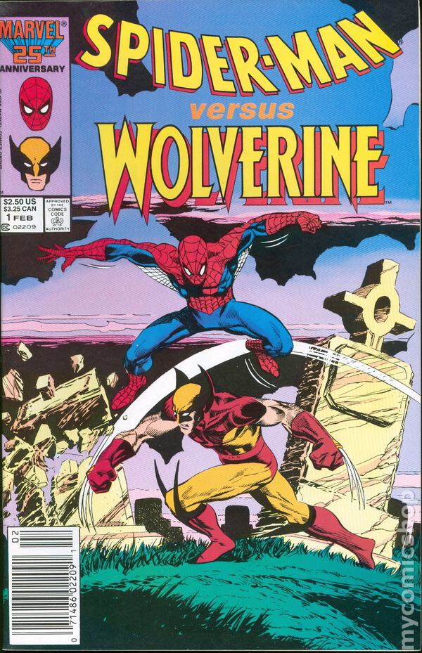 Spider-man vs Wolverine - Marvel Comics (1 - 02/1986) comic book collectible - Main Image 2