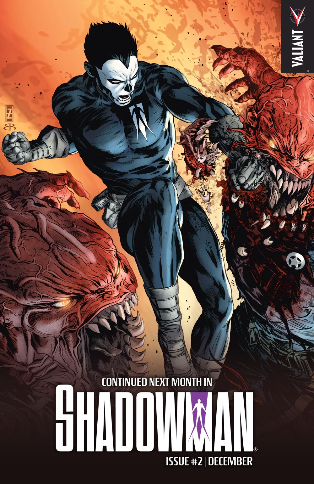 Shadowman - Valiant Comics (1 - May 2018) comic book collectible [Barcode 85899200301700118] - Main Image 2