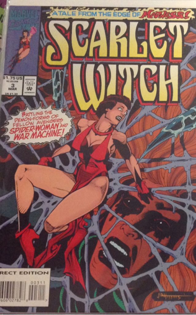 Scarlet Witch  (3 - 03/1994) comic book collectible [Barcode 759606027828] - Main Image 1