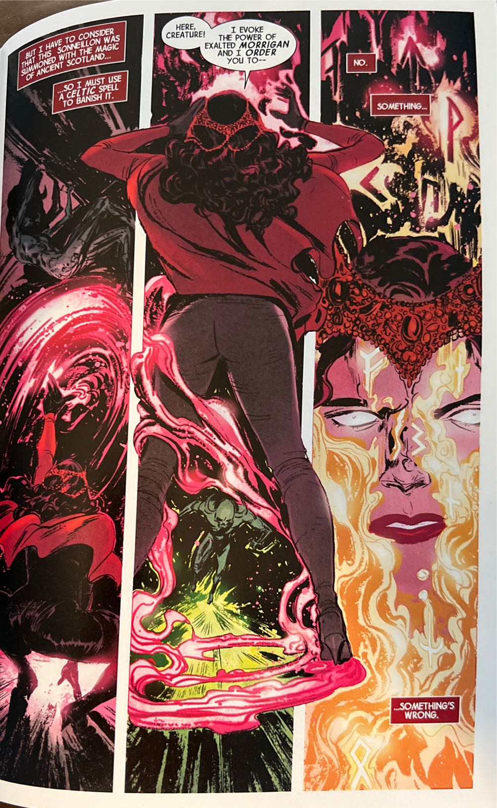 Scarlet Witch - Marvel Comics (1 - Feb 2016) comic book collectible [Barcode 759606083558] - Main Image 4