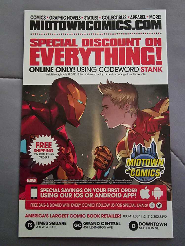 Scarlet Witch (2016) - Marvel (8 - Sept 2016) comic book collectible [Barcode 75960608355800811] - Main Image 2