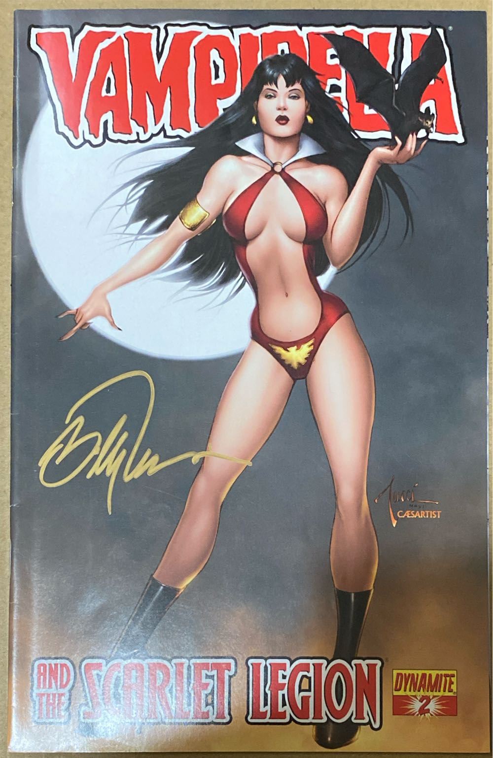 Vampirella And The Scarlet Legion - Dynamite (2 - Jun 2011) comic book collectible [Barcode 725130170941] - Main Image 3