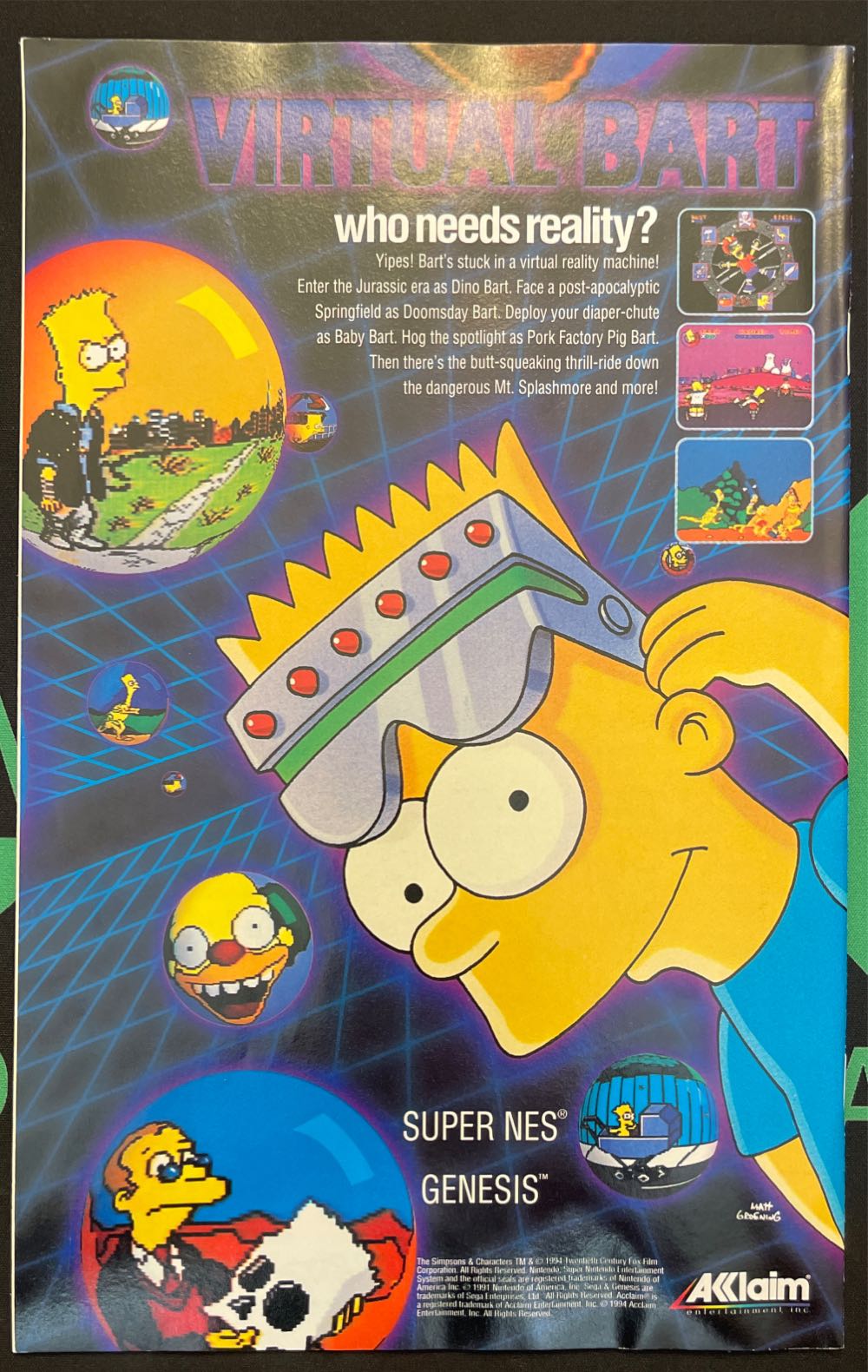 Bartman - Bongo Comics Group (3 - Aug 1994) comic book collectible - Main Image 2