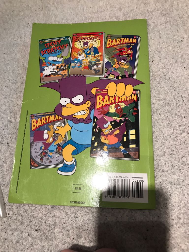 Bartman  comic book collectible [Barcode 978185286820800899] - Main Image 2