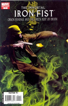 Immortal Iron Fist Orson Randall And The Green Mist Of Death, The  (1) comic book collectible [Barcode 759606063826] - Main Image 1