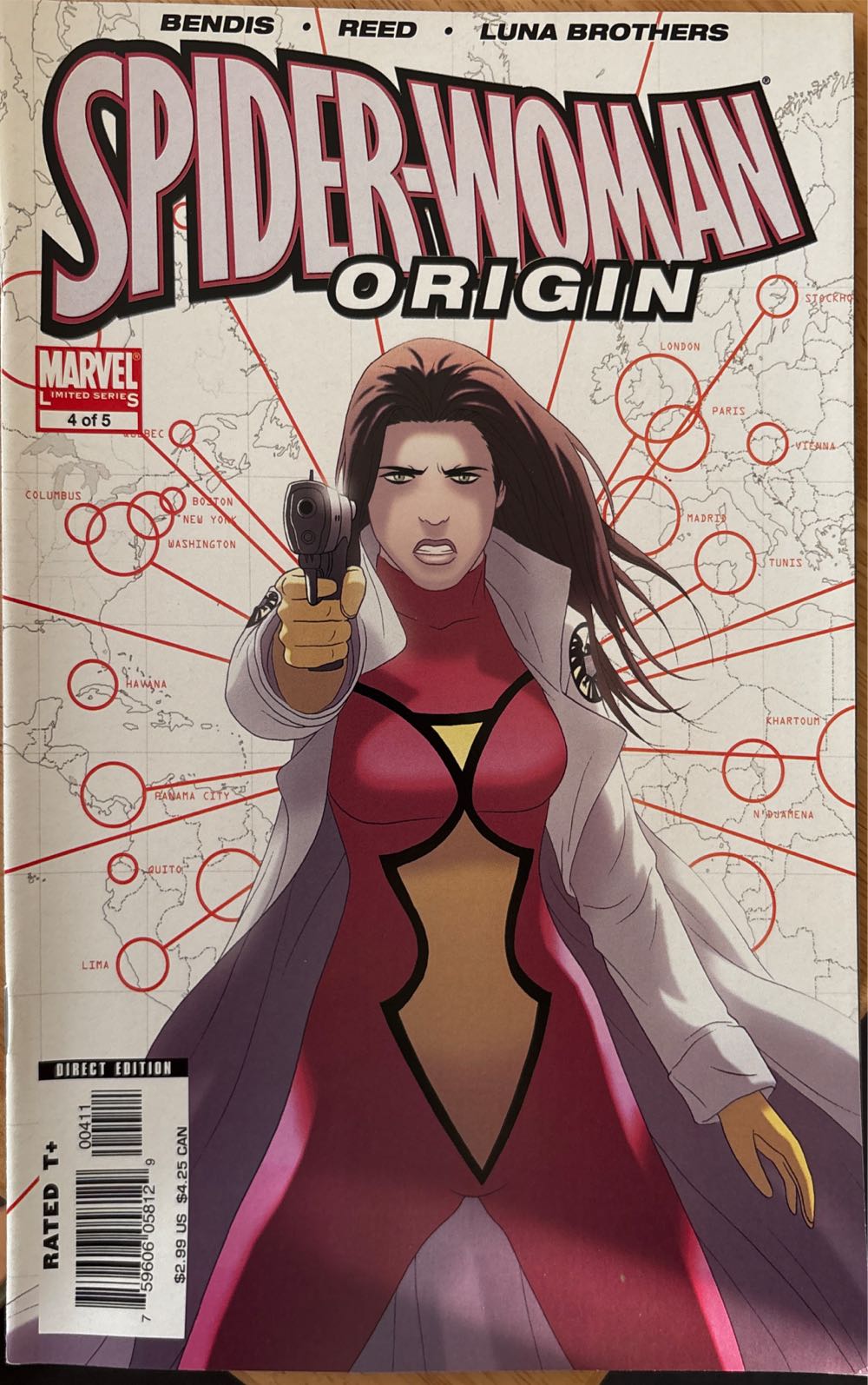 Spider-Woman: Origin - Marvel (4 - May 2006) comic book collectible [Barcode 75960605812900411] - Main Image 2
