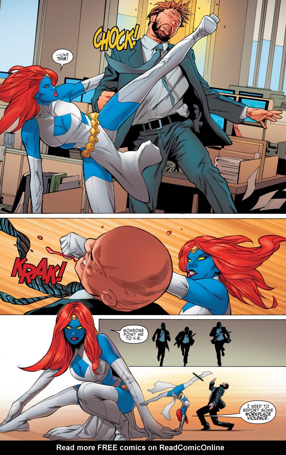 The Uncanny X-Men - Marvel Comics (2 - Mar 2016) comic book collectible [Barcode 75960608331200211] - Main Image 3