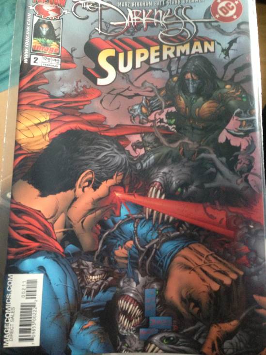 Darkness Superman  (2) comic book collectible [Barcode 709853002222] - Main Image 1