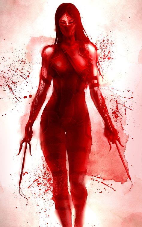 Ultimate Elektra - Marvel Comics (1 - 10/2004) comic book collectible [Barcode 759606055623] - Main Image 4
