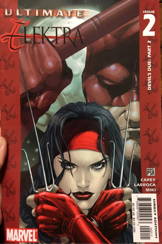 Ultimate Elektra - Marvel Comics (2 - Mar 2004) comic book collectible [Barcode 75960605562300211] - Main Image 1