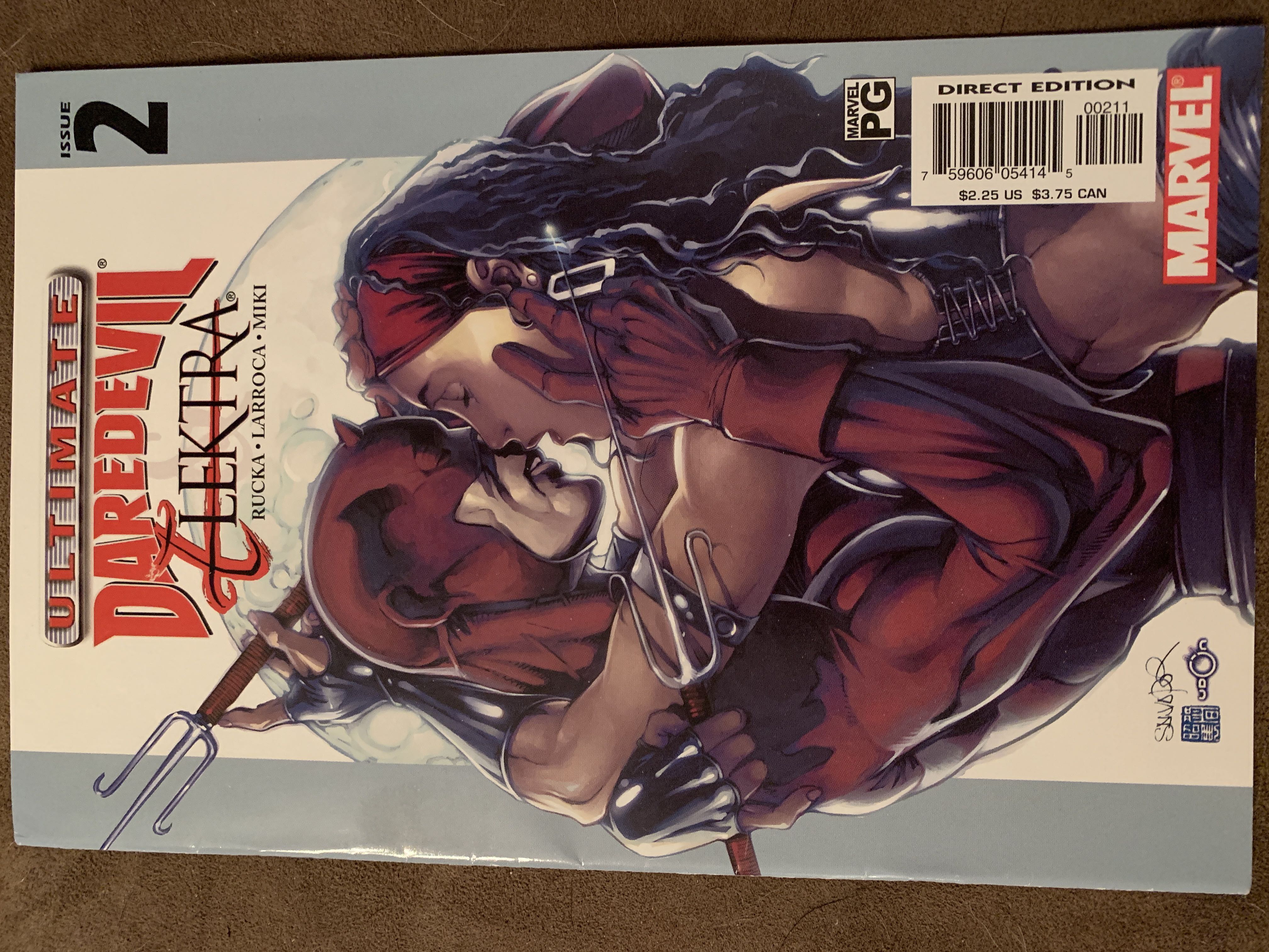 Ultimate Daredevil and Elektra - Marvel (2 - Feb 2003) comic book collectible [Barcode 759606054145] - Main Image 2
