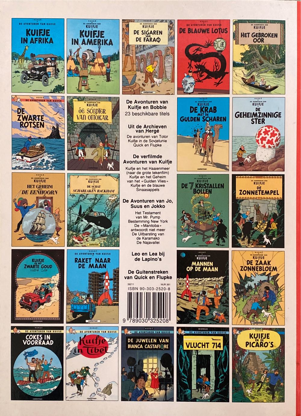 Kuifje In Afrika - Casterman (1) comic book collectible [Barcode 9789030325208] - Main Image 2