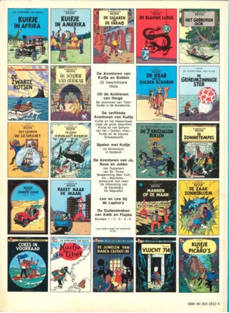 De Sigaren Van De Farao - Casterman (3 - Jul 1969) comic book collectible [Barcode 9789030325222] - Main Image 2