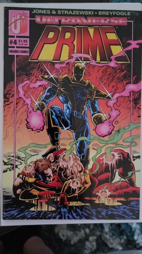 Prime - Malibu Comics (4 - Sep 1993) comic book collectible [Barcode 704294333645] - Main Image 2
