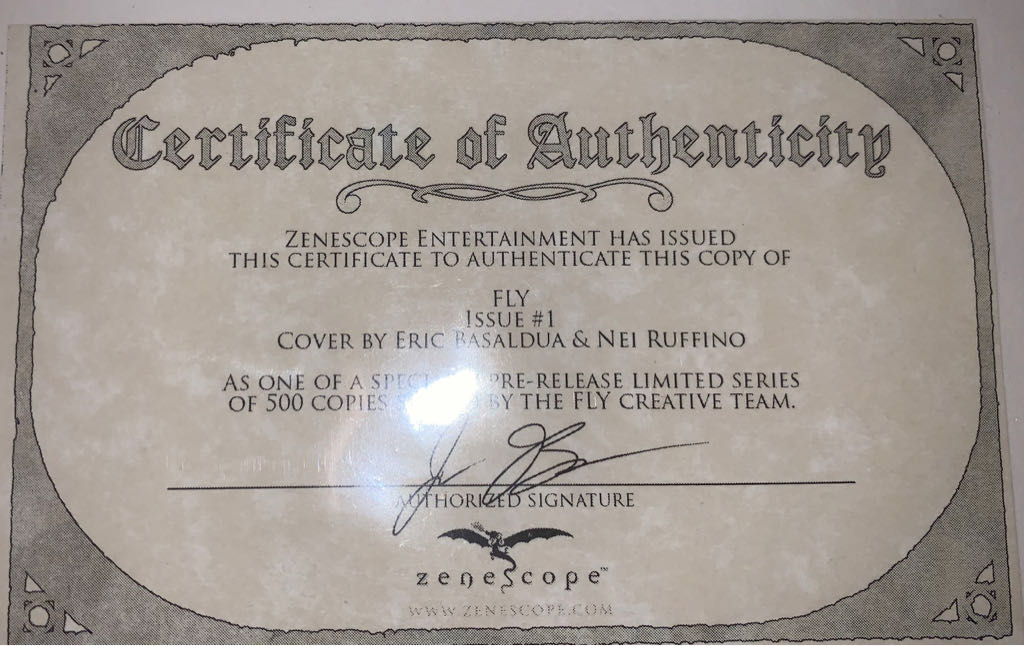 Fly - Zenescope Entertainment, Inc. (1 - Jun 2011) comic book collectible [Barcode 736211600158] - Main Image 2